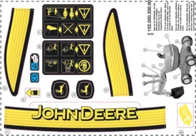 Produktbild von rolly toys RollyDigger Aufkleber-Set