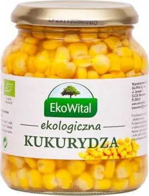 Obrázok produktu pre Kukurica v slanom náleve340 g / 230 g EkoWital