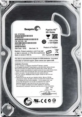 Immagine prodotto di Hdd Hard Disk Disco Rigido 320gb 3,5" Sata Desktop Seagate Computer Pc Fisso