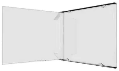 Obrázok produktu pre MediaRange BOX110-200, Tenký obal, 1 disky, Priehľadná, Plast, 140 mm, 124 mm