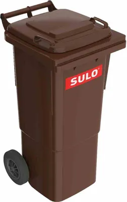 Produktbild von Kunststoff-Müllgroßbehälter braun 60 l Kunststoff