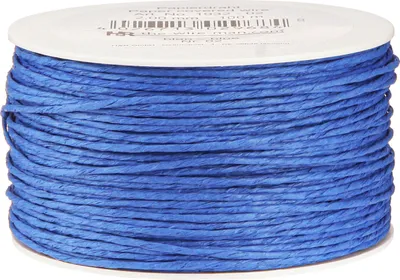 Produktbild von Papierkordel Draht Blau Ø2mm 100m - Dekokordel, Basteldraht für kreative DIY-Projekte