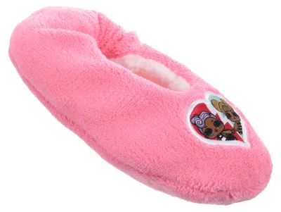 Produktbild von L.O.L. Surprise! Winter Mädchen Hausschuhe Pantoffeln Fleece Warm gefüttert, Farbe:Rosa, Größe:25/26 EU