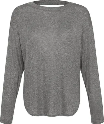 Produktbild von Yvette Longsleeve Vali Damen Melange Gray XXL