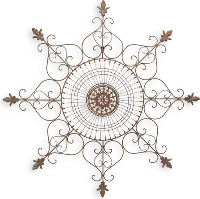 Produktbild von Eine dekorative Wandverzierung aus Eisen Replikat Retro Design Dekoration