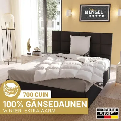 Immagine prodotto di Piumino Spessarttraum Mein Engel Imbottitura: 100% piumino d'oca Rivestimento: 100% cotone Dimensioni 135x200 cm Spessore EXTRA CALDO