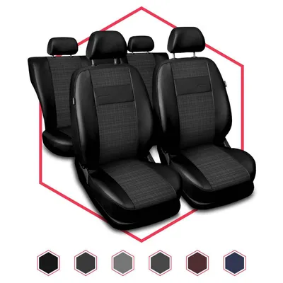 Produktbild von Autositzbezüge Universal Schonbezüge Sitzauflage PKW Auto Grau für Kia Carens
