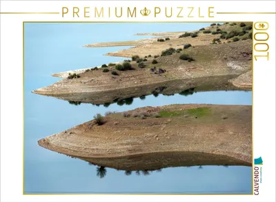 Zdjęcie produktu dla CALVENDO Puzzle "Jezioro Hansali" | 1000 elementów. Rozmiar układanki: 64 x 48 cm. Puzzle z motywem fotograficznym, idealne na chwile relaksu