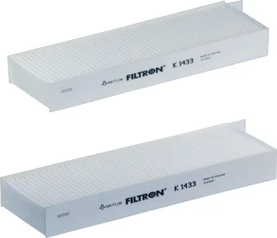 Produktbild von FILTRON K 1433-2x Innenraumfilter Pollenfilter für OPEL Corsa F MOKKA passend für PEUGEOT 208 II Schrägheck (UB, UP, UW, UJ) 2008 II (U) für CITROËN
