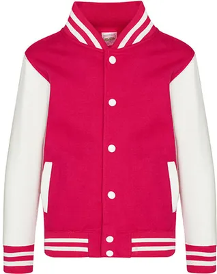 Immagine prodotto di Giacca Varsity da bambino di Just Hoods