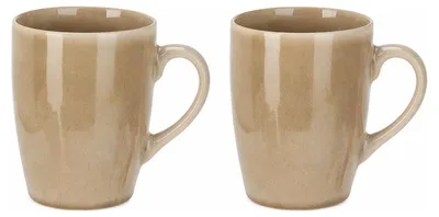 Produktbild von Siaki Kaffeebecher / Teebecher Faye - Set 2x - Beige - 340 ml - Becher - Keramik