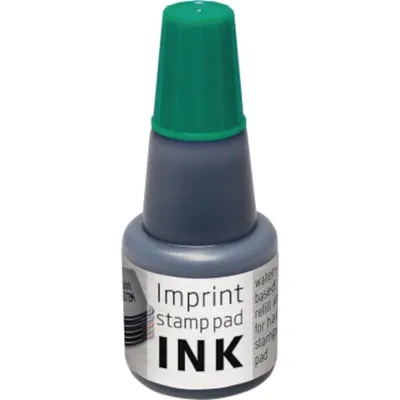 Produktbild von trodat Stempelfarbe Imprint Wasserbasierend grün 24ML 7711
