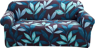 Produktbild von 1-Stück Elastischer Sofabezug 1 Sitzer Sofa überzug Couch Cover Stretch Sofahusse Sesselbezug Elastisch Couchbezug Sesselhusse Hussen für Sofas mit 1 Kissenbezug