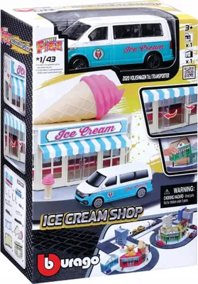 Produktbild von Str. Fire Bburago City Ice Cream Shop 1:43 BBURAGO