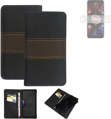 Produktbild von K-S-Trade Hülle Handyhülle kompatibel mit Asus ROG Phone 5s Pro Schutzhülle Walletcase Bookstyle Tasche Schutz Case Handytasche Wallet Cover