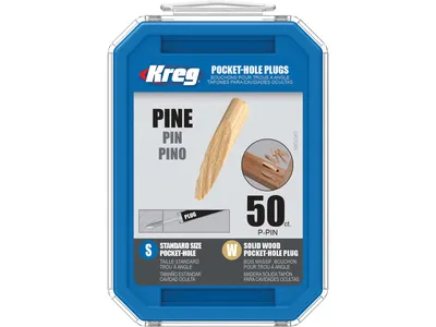 Produktbild von KREG Pocket-Hole Dübel Kiefer P-PIN Holzdübel Kiefer 50 Stück