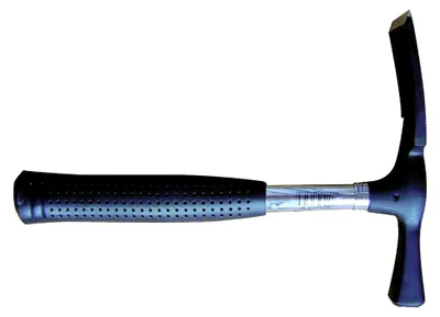Produktbild von Maurerhammer mit Stahlrohrstiel, 600 g