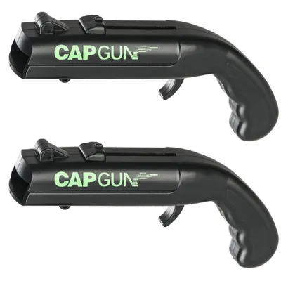 Produktbild von Cap Gun Flaschenöffner Shooter Lustiger Flaschenöffner Gun Launcher Kreativer Flaschenöffner Bierdeckelpistole für Home Bar Party Patio Cabin,Schwarz