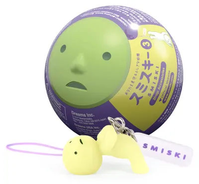 Zdjęcie produktu dla Smiski z paskiem | Figurka kolekcjonerska Smiski | Seria 3 figurek w pudełkach-niespodziankach z paskiem | 5 cm