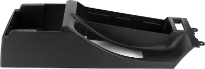 Produktbild von Schwarze Mittelkonsolen-Zierbasis mit Armlehnenöffnung 51168218306. Passend für 3er E46 98-04 RHD