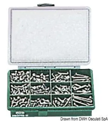 Obrázok produktu pre Kompaktný box na sortiment skrutiek 390 ks. , 1 ks
