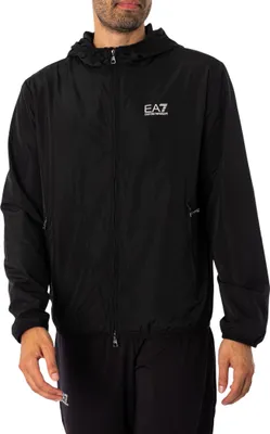 Produktbild von EA7 Leichte Jacke mit Logo, Schwarz M