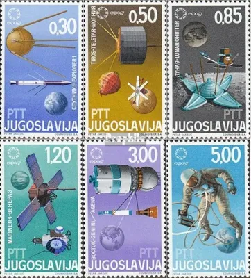 Produktbild von Briefmarken Jugoslawien 1967 Mi 1216-1221 (kompl.Ausg.) postfrisch Weltausstellung EXPO 67