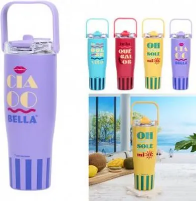 Produktbild von New York Dolce Vita 90cl Reisebecher, 4-mal