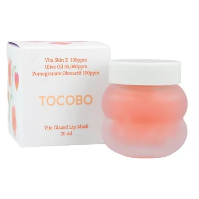 Productafbeelding van TOCOBO Vita Glazed Lip Mask 20ml - Hydraterend lipmasker