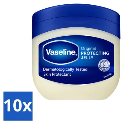 Image de 10 tubes de Vaseline Original, gelée protectrice, 50 ml - Pack économique - 10 pièces