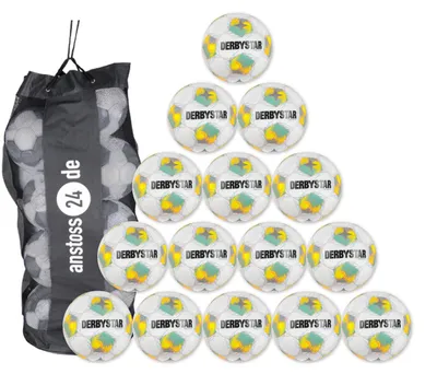 Produktbild von Ballset DERBYSTAR Jugendball - Club Light 350 inkl. Ballsack 4 15 Bälle