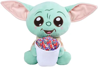 Obrázok produktu pre Plyšová hračka STAR WARS Grogu s popcornom 25 cm