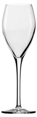 Champagnergläser 210 ml, 6 Stück, Kristallglas, spülmaschinenfest