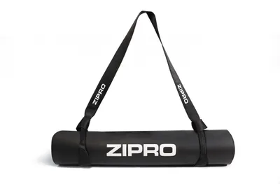 Produktbild von ZIPRO Yogamatte Naturkautschuk (Natural Rubber) – Extrem Rutschfeste Profi Sportmatte 6mm dick Inkl. Tragegurt Ökologische Fitnessmatte für Yoga