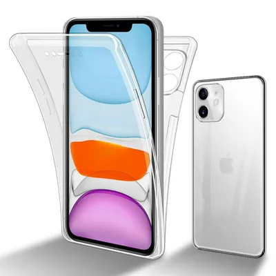 Immagine prodotto di Cadorabo custodia protettiva per Apple iPhone 11 cover in naturale a 360° Custodia Full Body per cellulare Cover Case