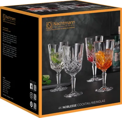 Image de Nachtmann Verres à cocktail Verres à vin Noblesse 4 pièces