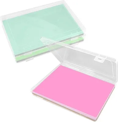 Obrázok produktu pre Priehľadná krabica na dokumenty formátu A4, 30 x 22 cm, prenosná, z plastu