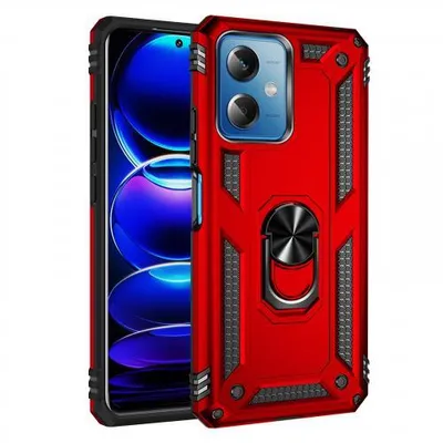 Produktbild von Armor Hülle für Smartphones - Farbe: Rot - Modellkompatibilität: Für Xiaomi Redmi Note 12 5G