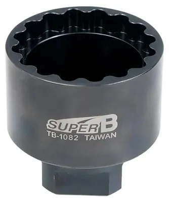 Produktbild von Super B Shimano Steps E6000/6002/6050 Tretlagerauszieher Silber  Silber One Size