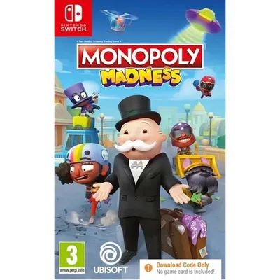 Produktbild von Ubisoft Monopoly Madness - Code in a Box, Nintendo Switch, E (Jeder), Download