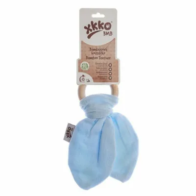 Produktbild von BMB Blätter Beißring - Baby Blau