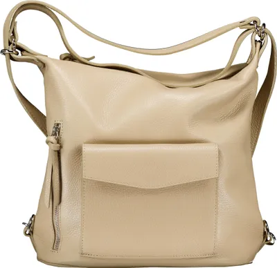Produktbild von Hausfelder Manufaktur Rucksack / Beuteltasche Beige onesize