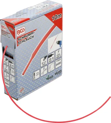 Zdjęcie produktu dla BGS technic Shrink Tube Box, 118 mm, 118 g, 10 mm