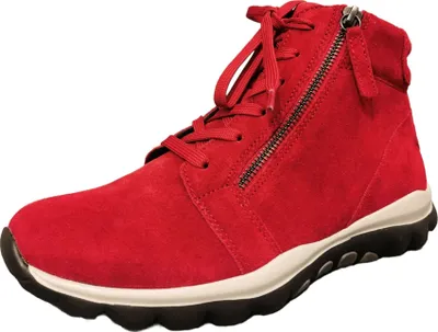 Produktbild von Gabor ROLLINGSOFT Damen Stiefeletten - bequeme Stiefelette rot Freizeit NEU