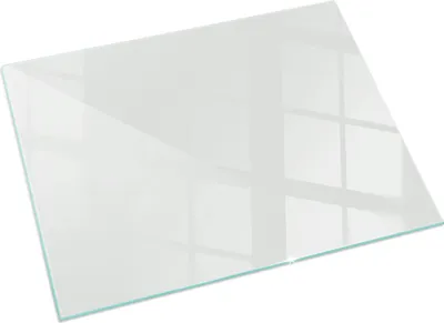 Produktbild von Farbe Grau – Glasbodenplatte für – Kaminofen – Kaminplatte Glas – Schutzglas – Funkenschutzplatte –Glasbodenplatte Feuerfeste – Hitzeschutzplatte – Bodenschutz aus Glas – 60x40 cm
