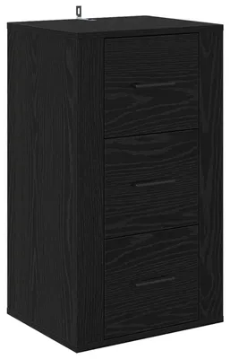 Obrázek produktu pro Servírovací skříň Černý dub 40 x 33 x 70 cm Kompozitní dřevo