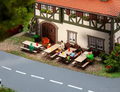 Produktbild von Faller 180304 - 1/87 / H0 4 Picknickbänke - Neu
