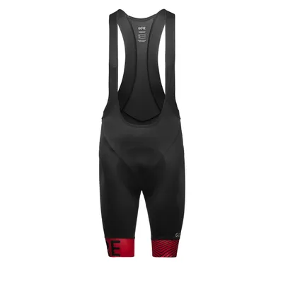 Produktbild von Gore C5 Optiline Plus Shorts Herren elastisch Schnürung schwarz-rot größe L