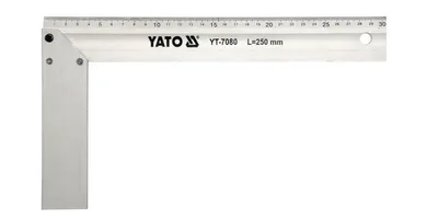 Immagine prodotto di Yato YT-7080 Zollstock de Klappbares Alluminio 0,25 m