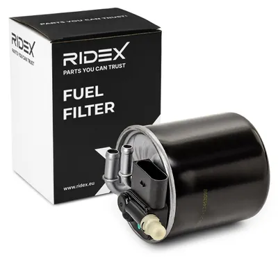 Produktbild von Kraftstofffilter RIDEX 9F0141 Dieselfilter passend für MERCEDES-BENZ C-Klasse Limousine (W204) Leitungsfilter